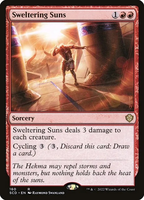 Sweltering Suns · Starter Commander Decks 160/352