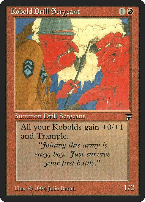 Kobold Drill Sergeant · Legends 154/310