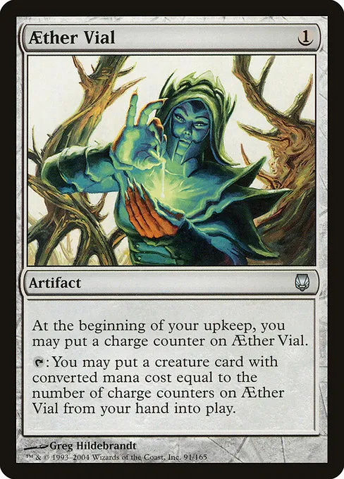 Aether Vial · Darksteel 91/165