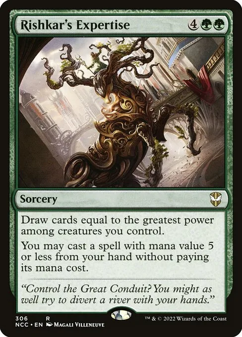 Rishkar's Expertise · New Capenna Commander 306/447