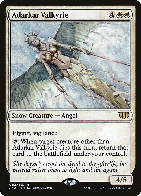 Adarkar Valkyrie · Commander 2014 63/337