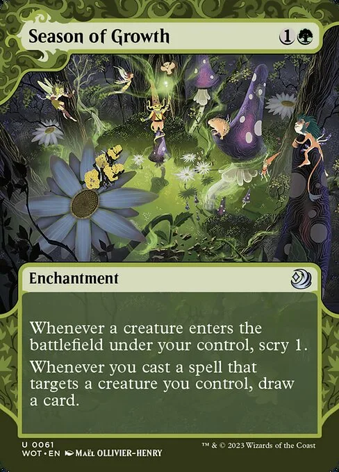Season of Growth · Wilds of Eldraine: Enchanting Tales 61/103
