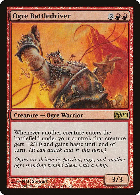 Ogre Battledriver · Duels of the Planeswalkers 2014 Promos 2/3