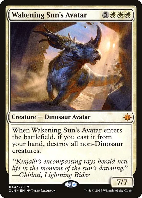 Wakening Sun's Avatar · Ixalan 44/289