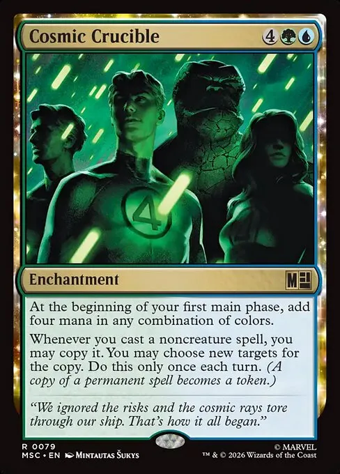 Cosmic Crucible · Marvel Super Heroes Commander 79/9