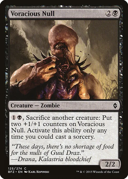 Voracious Null · Battle for Zendikar 125/299