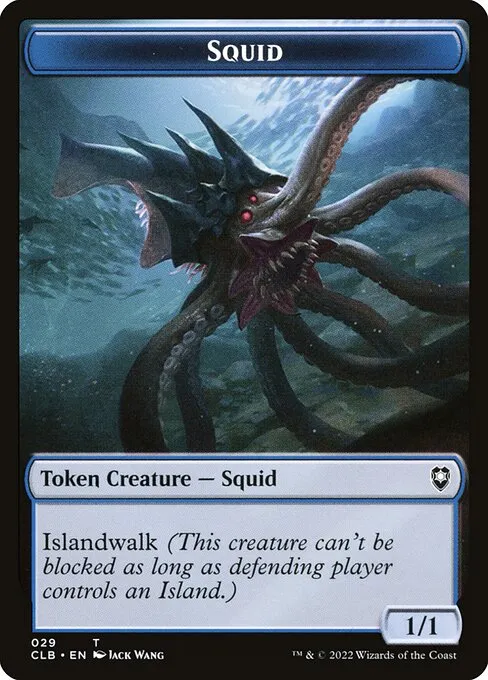 Squid · Battle for Baldur's Gate Tokens 29/51