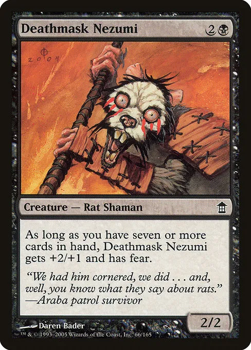 Deathmask Nezumi · Saviors of Kamigawa 66/165
