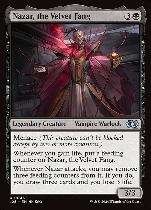 Nazar, the Velvet Fang · Foundations Jumpstart 43/779
