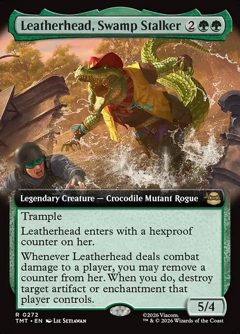 Leatherhead, Swamp Stalker · Teenage Mutant Ninja Turtles 272/320