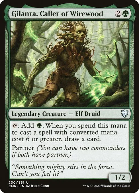 Gilanra, Caller of Wirewood · Commander Legends 230/718