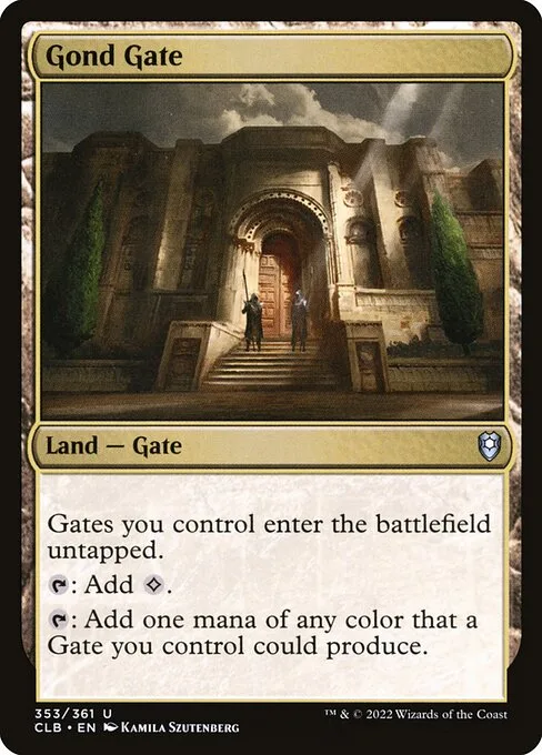 Gond Gate · Commander Legends: Battle for Baldur's Gate 353/936