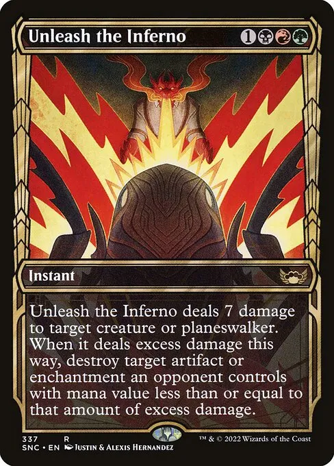 Unleash the Inferno · Streets of New Capenna 337/513