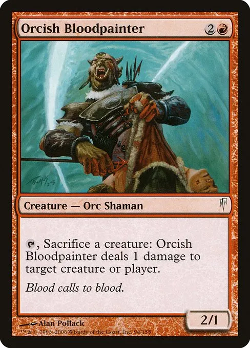 Orcish Bloodpainter · Coldsnap 94/155