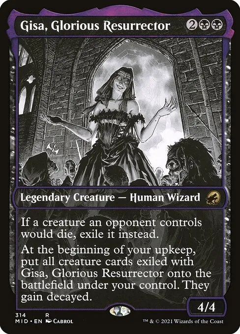 Gisa, Glorious Resurrector · Innistrad: Midnight Hunt 314/399