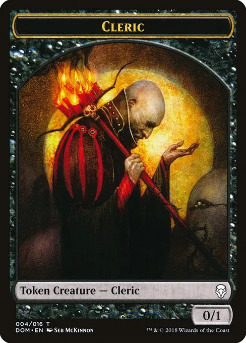 Cleric · Dominaria Tokens 4/16