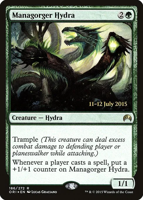 Managorger Hydra · Magic Origins Promos 186s/54