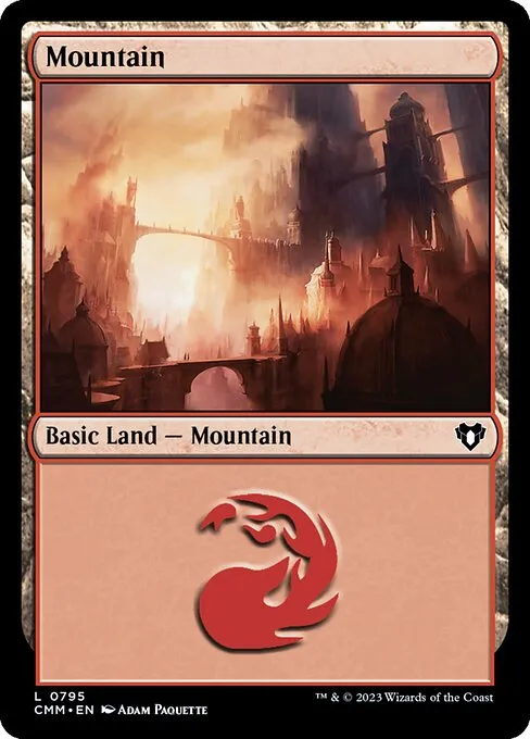 Mountain · Commander Masters 795/1067