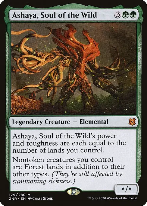Ashaya, Soul of the Wild · Zendikar Rising 179/407