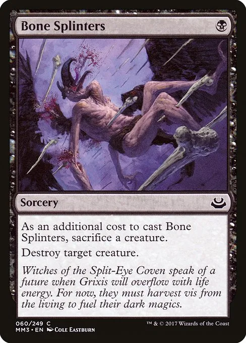 Bone Splinters · Modern Masters 2017 60/249
