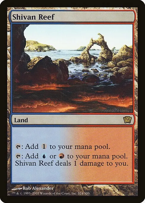 Shivan Reef · Ninth Edition 324★/710