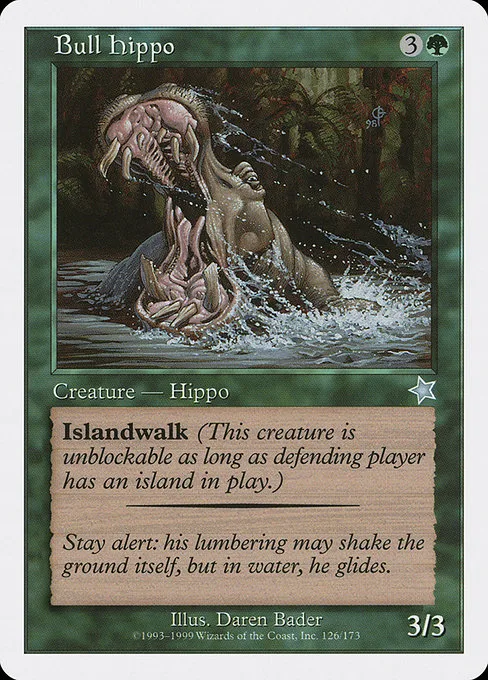 Bull Hippo · Starter 1999 126/173