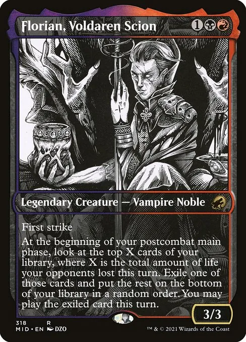 Florian, Voldaren Scion · Innistrad: Midnight Hunt 318/399