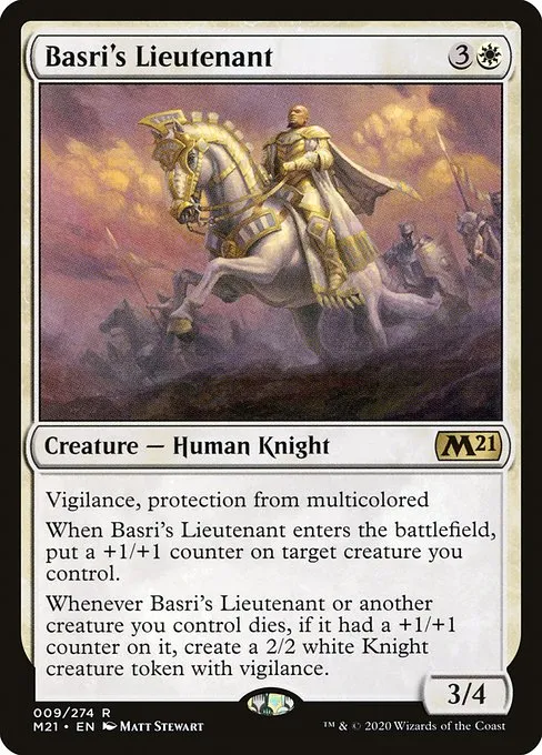 Basri's Lieutenant · Core Set 2021 9/397