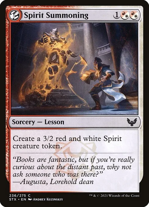 Spirit Summoning · Strixhaven: School of Mages 236/393