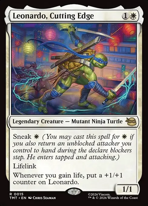 Leonardo, Cutting Edge · Teenage Mutant Ninja Turtles 15/320