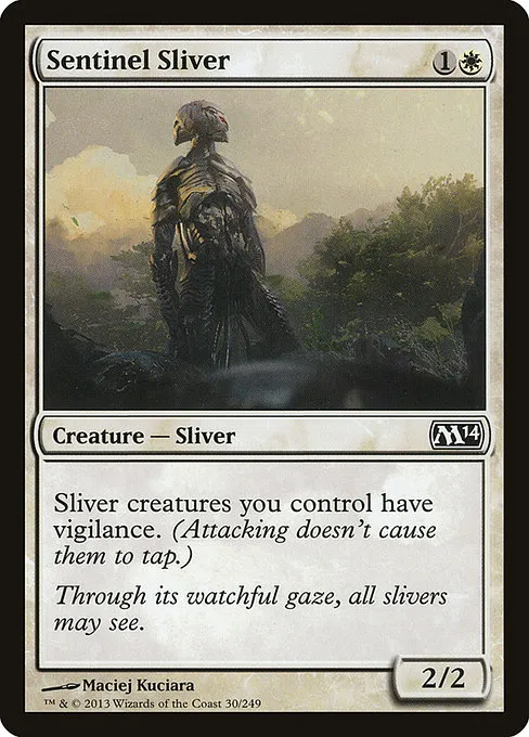 Sentinel Sliver · Magic 2014 30/249