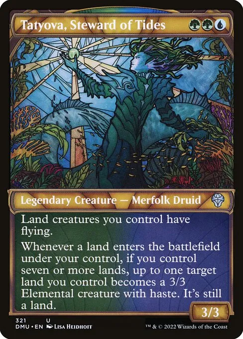 Tatyova, Steward of Tides · Dominaria United 321/453