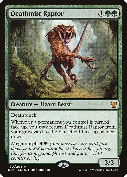 Deathmist Raptor · Dragons of Tarkir 180/264
