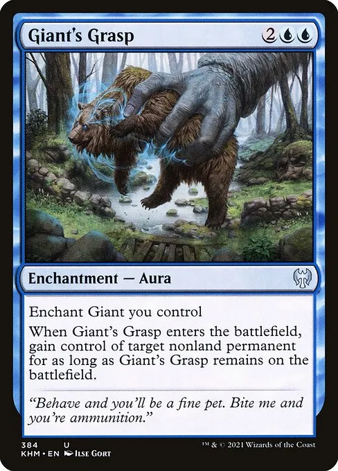 Giant's Grasp · Kaldheim 384/425