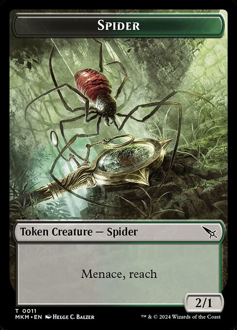 Spider · Murders at Karlov Manor Tokens 11/22