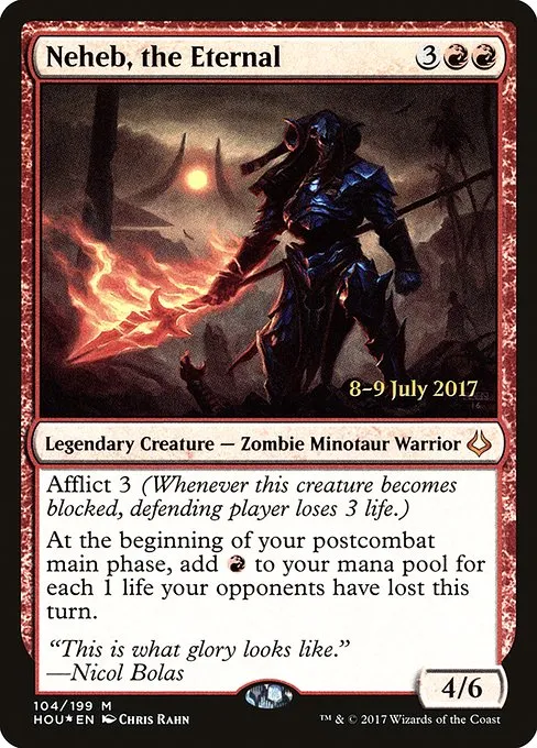 Neheb, the Eternal · Hour of Devastation Promos 104s/62