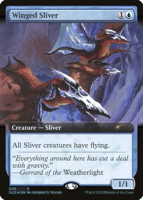 Winged Sliver · Secret Lair Drop 628/2547