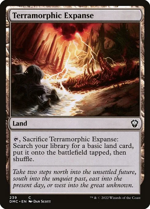 Terramorphic Expanse · Dominaria United Commander 239/240