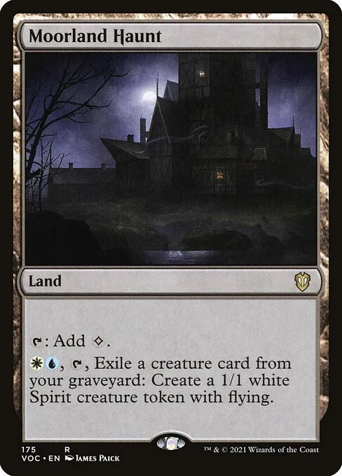 Moorland Haunt · Crimson Vow Commander 175/188