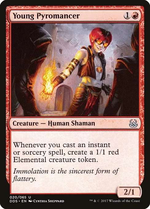 Young Pyromancer · Duel Decks: Mind vs. Might 20/65