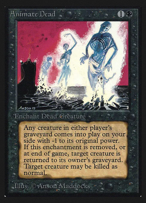 Animate Dead · Collectors' Edition 93/302