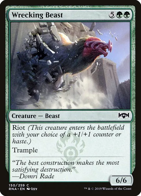 Wrecking Beast · Ravnica Allegiance 150/273