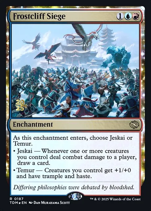 Frostcliff Siege · Tarkir: Dragonstorm Promos 187s/160