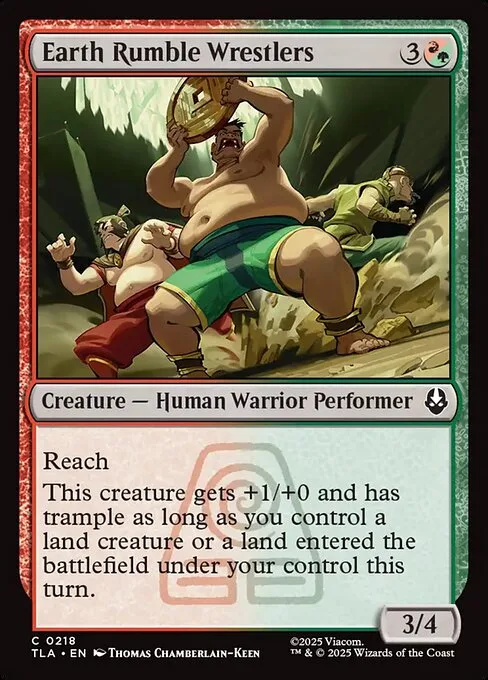 Earth Rumble Wrestlers · Avatar: The Last Airbender 218/394