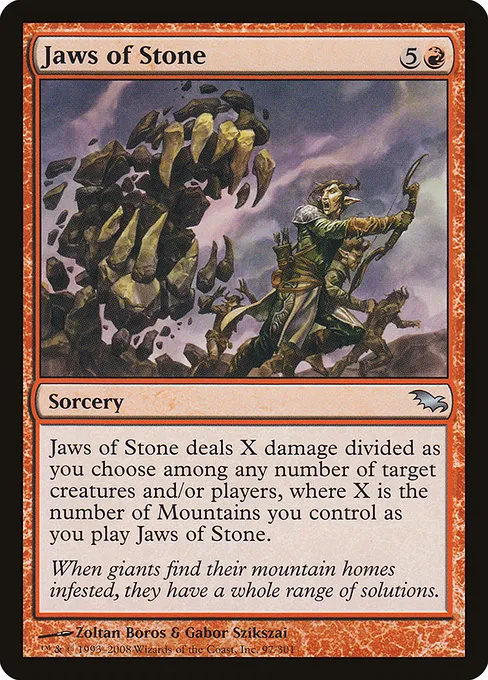 Jaws of Stone · Shadowmoor 97/302