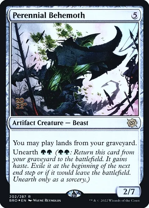 Perennial Behemoth · The Brothers' War Promos 202s/171
