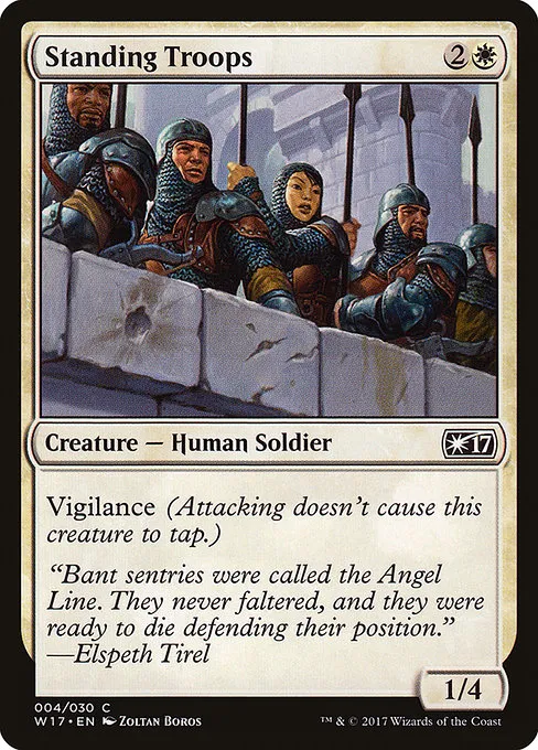 Standing Troops · Welcome Deck 2017 4/30