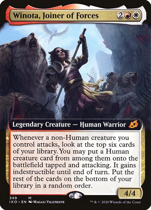 Winota, Joiner of Forces · Ikoria: Lair of Behemoths 349/390