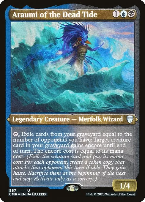 Araumi of the Dead Tide · Commander Legends 587/718