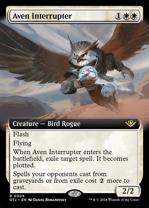 Aven Interrupter · Outlaws of Thunder Junction 309/374